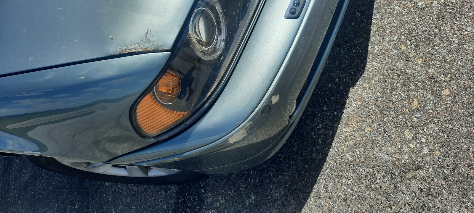 Detail kosmetického stavu karoserie číslo 1